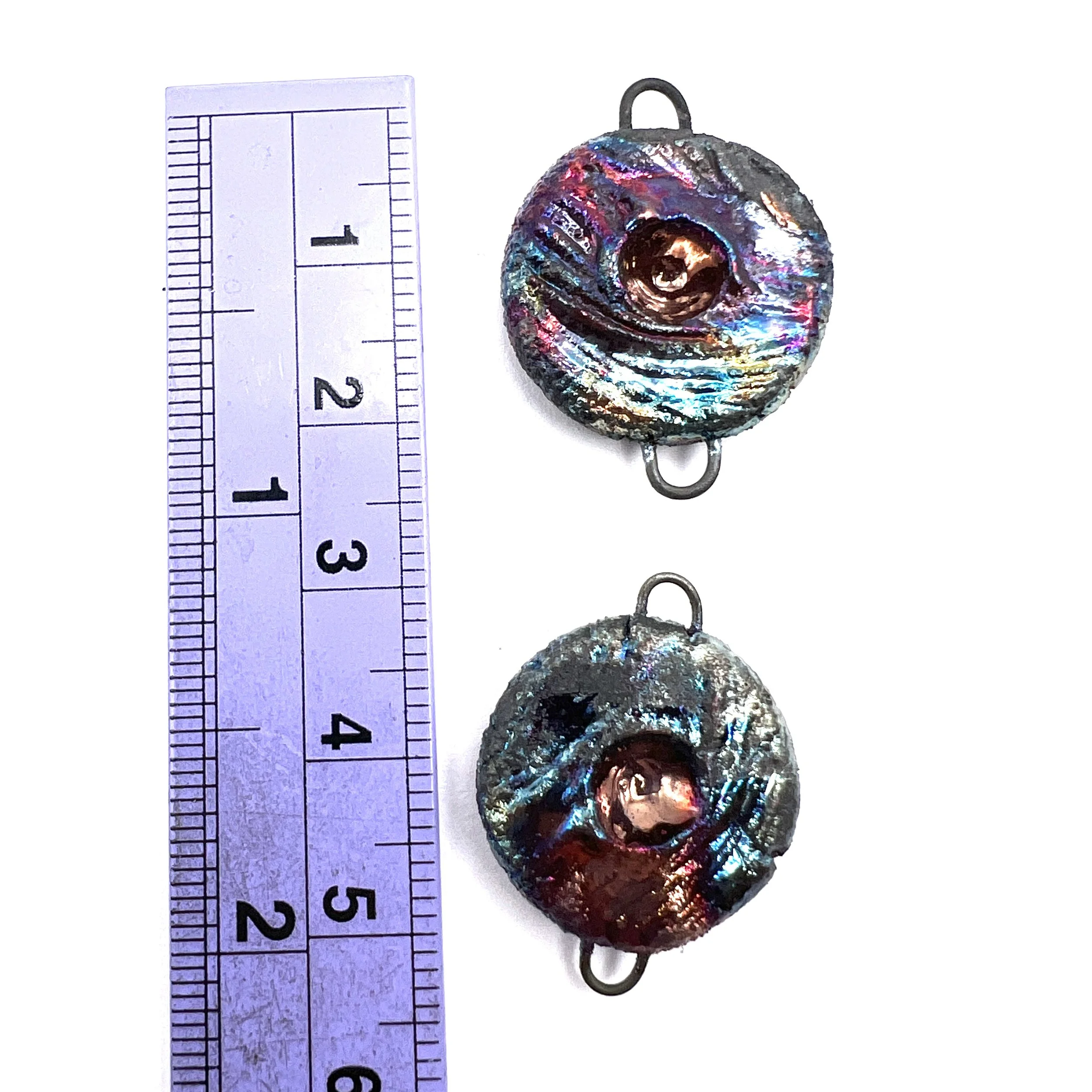 トゥイーティー アクセサリーホルダー RAKUDO Set of 2 Pendant Charm Connector Ceramic Pottery Jewelry Supply